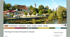 Desktop Screenshot of niklasdorf.eu